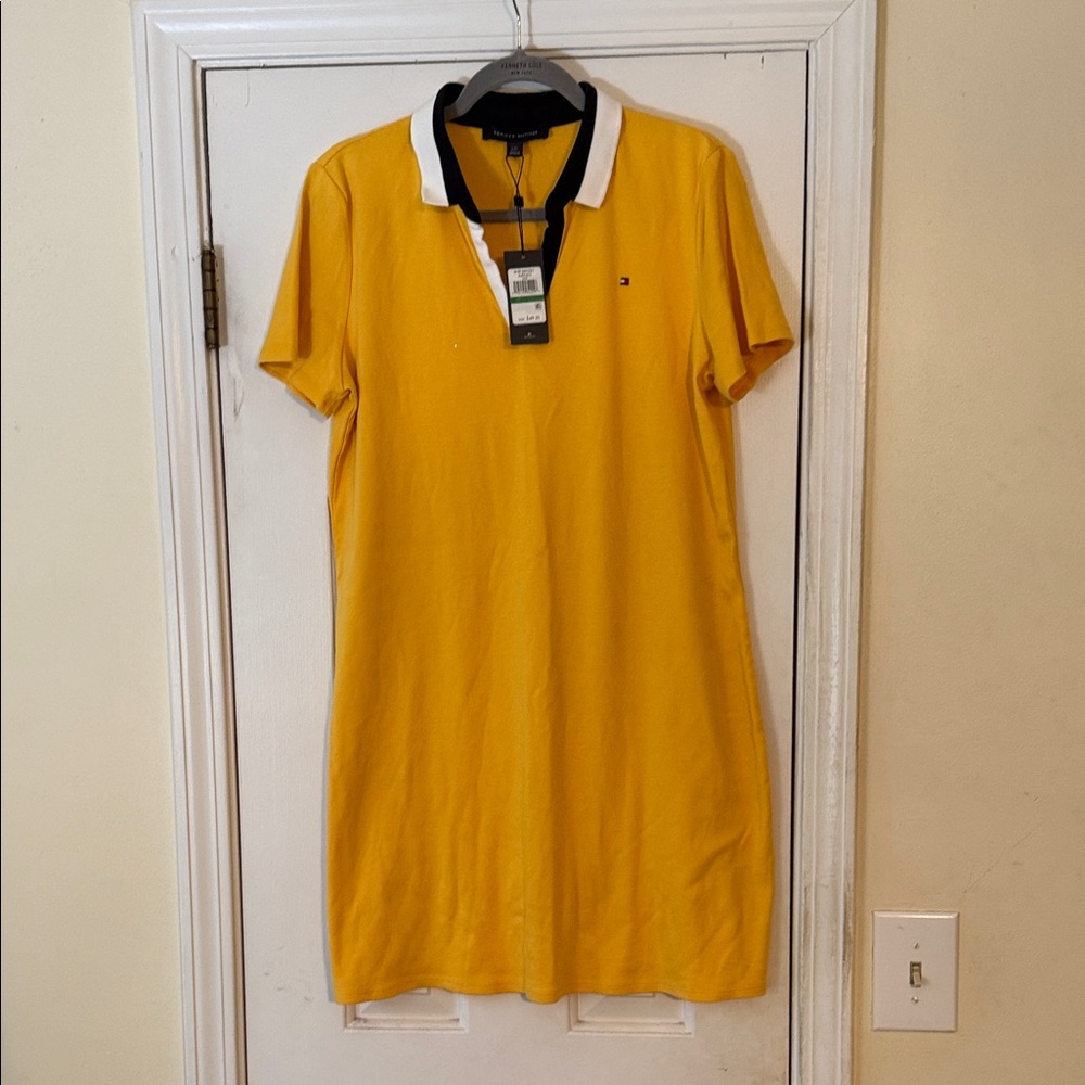 Tommy Hilfiger Mustard Polo Dress